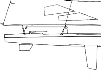 Old style eScow rudder