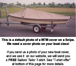 National One Design Mooring/Trailing Mooring Cover