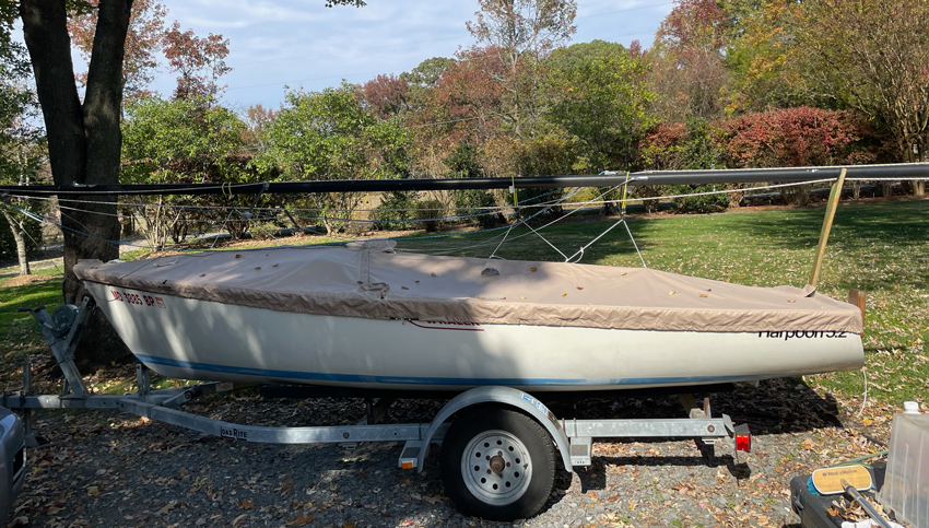 Harpoon 5.2 Trailing/Mooring Cover