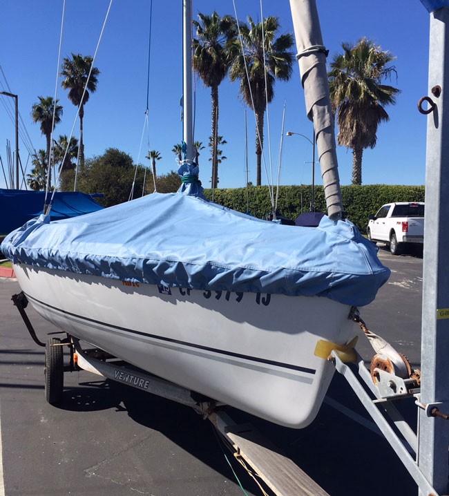 Hunter 170 Trailing Mooring Cover