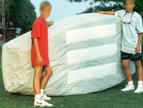 Optimist Dinghy Sailboat Bottom with Foam Pads