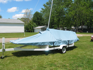 Y Flyer Skirted Mooring Cover