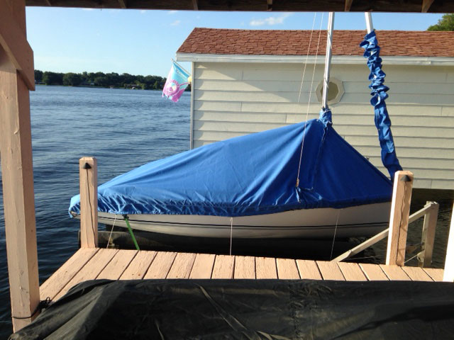 Hunter 15 Mooring Trailing Mooring Cover
