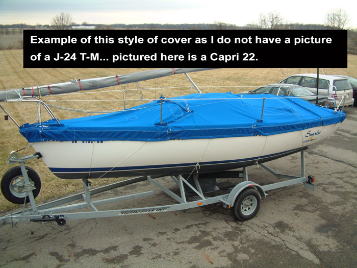 J-24 Trailing/Mooring Cover