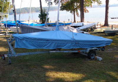 Laser 2 Skirted Trailing-Mooring Cover