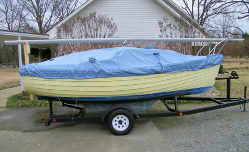 Montgomery 17 Trailing Mooring Cover