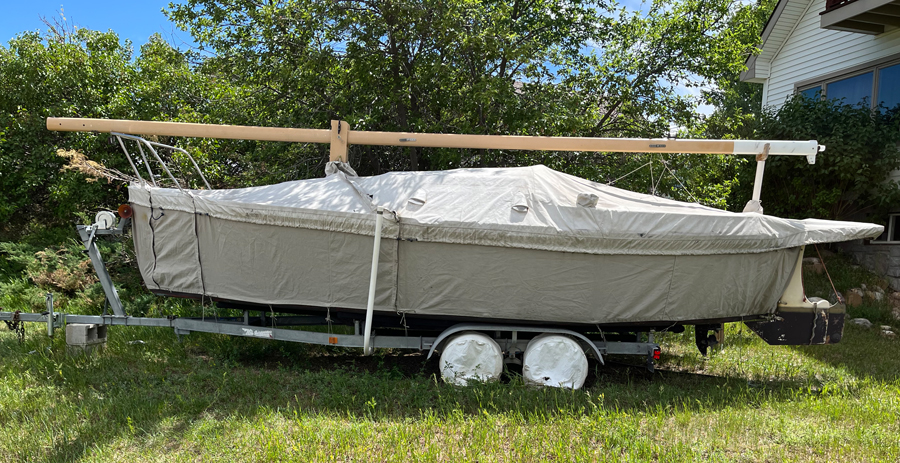 Nimble 20 Skirted Trailing/Mooring Cover