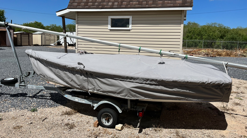 Precision 15 Skirted Trailing/Mooring Cover