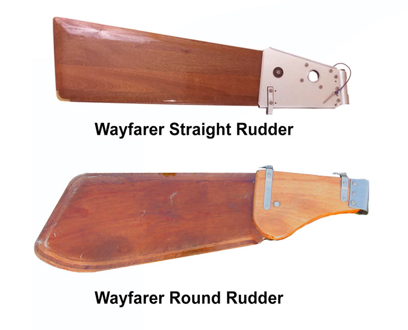 Wayfarer Rudder Styles